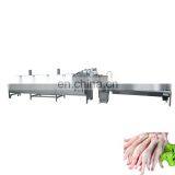 Chicken Feet Skin Peeler and Paw Cutting Machine Chicken Feet Packaging Production Line for Chicken Feet Snacks thumbnail-4