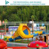 Children Small Water Rides Fiberglass Trumpet Water Slides for Water Park thumbnail-5