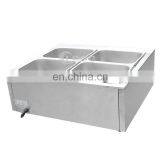 CE Approved 4 Pots Countertop Food Warmer Commercial Wet Catering Bain Marie thumbnail-6