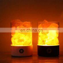 2020 New Arrival Plastic Colorful Led Himalayan Salt Table Lamp Night Light for Decor thumbnail-2
