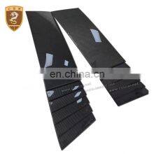 For Lambor Gallardo 2004-2006 LP550/LP560 Carbon Fiber Material Rear Engine Trunk Cover Hood Bonnet Vents Strips thumbnail-3