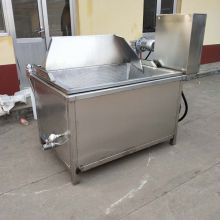 Commercial Continuous Fryer Machine Automatic Fried Peanut Making Machine Broasted Chicken Machine