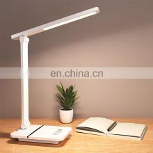 Elegant Adjustable Led Desk Usb Lamps Bedroom Table Portable Luminaire Student Table Lamp