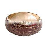 Leather Latest Brass Bangles