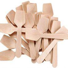 China Eco-Friendly Disposable Wood Ice Cream Spoon Various Size thumbnail-1