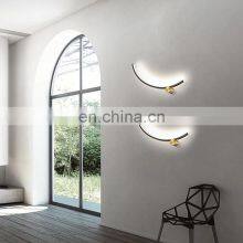 2021 Hot Sale Nordic Minimalist Wall Light Modern Creative LED Long Line Wall Lamp For Indoor thumbnail-5