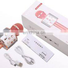 Good Quality Sound Ws858 Mini Wireless Karoke Magic Sound 3-In-1 Handheld Karaoke Directly Factory Wireless Microphone thumbnail-2