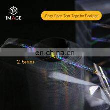 Security Hologram Cigarette Box Packaging Tear Tape for Brand Security and Easy Opening Solution thumbnail-4