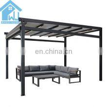 Garden Shade Awning Aluminum Frame Retractable Roof