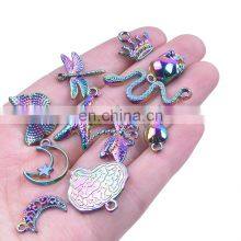 100Pcs Mixed Colorful Metal Animals Charms Beads For Jewelry Making DIY Bracelet Pendant Necklace Accessories Findings thumbnail-3
