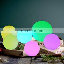 RGBW Garden Lights Led Solar Ball Lamp Shade Home Decor Color Changing Sphere Desk Lamps thumbnail-1