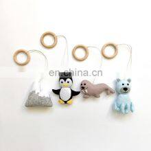 Hot Sale Baby Play Toys Hanging, Woodland Nursery Polar Bear and Seal, Baby Shower Gift Vietnam Supplier thumbnail-1