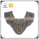 New style pearl beaded lace trim lace collar                        
                                                Quality Choice