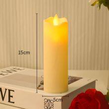 LED Flameless Tea Light Candle With Custom Logo for Wedding Home Decor Halloween Ramadan