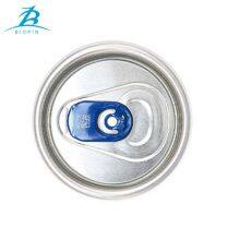 Custom Printed Aluminum Beverage Can Cover 200 SOT Easy Open End Lid for Metal Beverage Can thumbnail-4