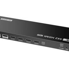4-in 2-out HDMI Matrix Switch 4x2 Switch 4096x2160@60Hz thumbnail-3