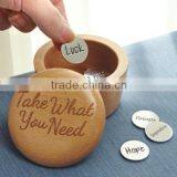 2015New Product: Wooden Coin Box China Wholesale