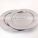 New Design Stainless Steel Mirror Dish Plate Food Plate Quality Choice thumbnail-2