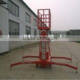 4-20 M Outdoor Scissor Lift Hydraulic Scissor Lifting Platform Double Mobile Lift Platform Mast thumbnail-1