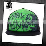 Customized Service Digital Printing Short Bill Mesh 5 Panel Trucker Cap Wholesale