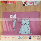 China manufacture animal printed home comfort floor mat
