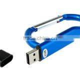 Custom Carabiner Metal Usb Flash Drive 4gb Supplier's Choice thumbnail-2
