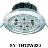 12W Silvery LED Down Light