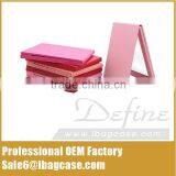 Portable Folding PU Leather Cosmetic Mirror thumbnail-3