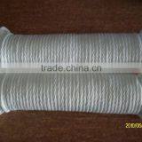 White Color Cotton and Polyester Braided Clothesline Rope