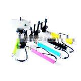 Color Monopod Selfie Stick With Bluetooth Shutter Button Remote thumbnail-2