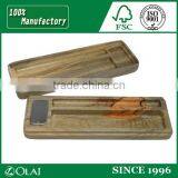 Luxury Glossy Lacquer Finish Wooden Pen Gift Box thumbnail-1