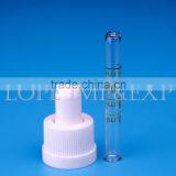18/410 White Plastic Childproof Dropper With Glass Scaled Pipette thumbnail-2