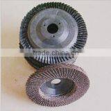 Aluminum Oxide Flap Abrasive Disc With Fiber Glass Backing