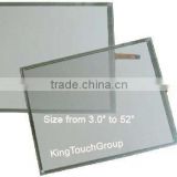 4.5 inch 4 Wire Resistive Touch Screen