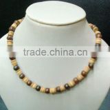 Wooden bead Costume jewellery Necklace