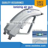 build-in high voltage generator handhold adjustable ionizing air gun with filter