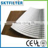 Folded Paint Spray Booth Filter Media Paper