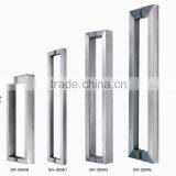 stainless steel glass door handle