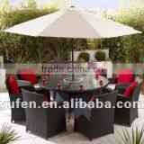 Cast Aluminum Rattan Furniture Restaurant Chairs for Sale Used