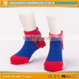 BY-162005 supper man Gifts for children baby sock cotton socks wholesale cartoon kid sock