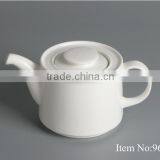 Restaurant Plain Fine China Ceramic Teapot thumbnail-4