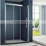 Clean Glass Opaque Glass Shower Glass Floding Shower Cubicle Prices (KD4201) thumbnail-1