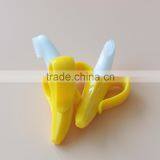 Yellow Color Silicone Rubber Material Banana Toothbrush thumbnail-4
