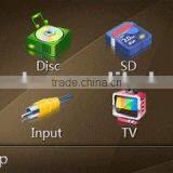 3 Inch Car DVD With Touch Screen,USB and SD, AM/FM, Analog TV (EHD-301) thumbnail-3