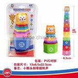New Arrival Plastic Folding Cup,Baby Educational Toy Stacking Cup and Nesting Toy Folding Cups, Stack up Cups Toy Cup thumbnail-4