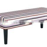 Fabric Upholstery Concise Style Long Bench (DO-6129) thumbnail-1