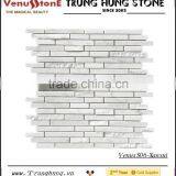 White Marble Mosaic Tiles thumbnail-1