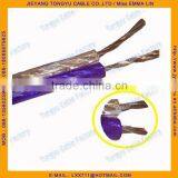 CCA TCCA SPEAKER WIRE PURPLE SILVER SPEAKER CABLE WIRE