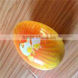 Egg Shape Easter Candy Tin Can