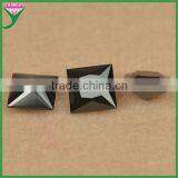 Wholesale Price Gem Stone Square Princess Cut Synthetic Black Nano Spinel thumbnail-1